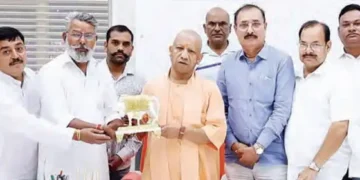 LDA's Naimish Nagar scheme: Farmers' faces brightened after meeting the CM