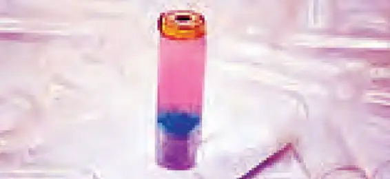 The bullet will heal internal wounds without surgery.