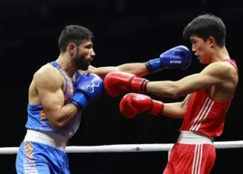 Bartwal stuns Nursultan in World Cup boxing