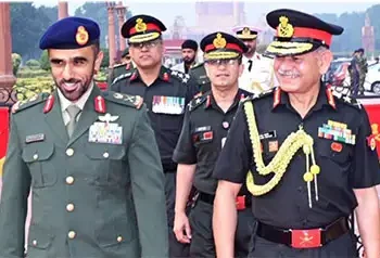 Boosting military ties