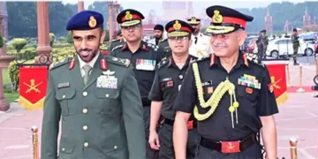 Boosting military ties