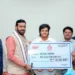 Haryana CM Saini gives Rs 1.50 cr cheque to Shafali Verma