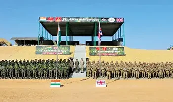India-UK joint military exercise begins