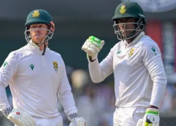 Muthusamy hits unbeaten 56 as South Africa reach 316/6 at tea