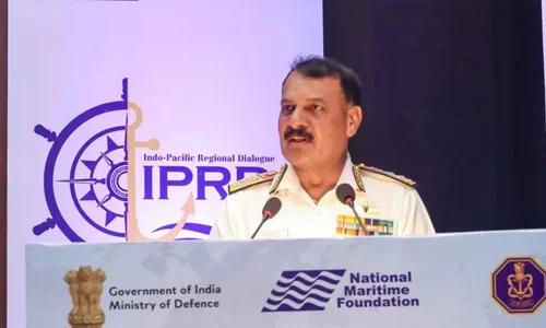 Navy Chief Admiral Tripathi embarks on US visit
