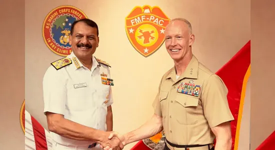 Navy chief discusses maritime ties, Indo-Pacific security with top US officials