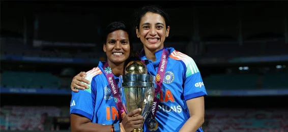 Smriti, Jemimah & Deepti named in ICC Women’s World Cup Team