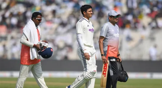 captain gill being monitored, decision on further participation depends on progress