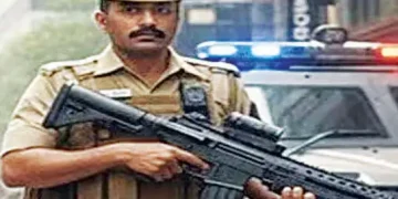 Police personnel in Faridabad will also be equipped with German sub-machine guns.