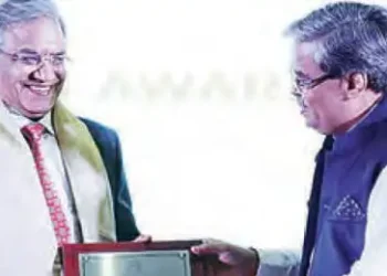 Chief Election Commissioner Gyanesh Kumar presented with the Distinguished Alumnus Award