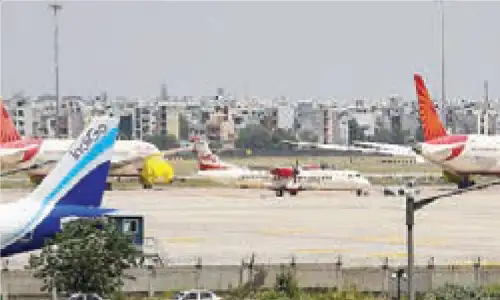 The noise of planes taking off and landing at IGI is back in the news.