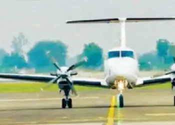 First trial flight successful at Jewar Airport