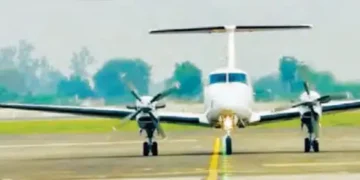 First trial flight successful at Jewar Airport