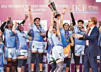 Indian women's team became Kabaddi World Champion for the second consecutive time