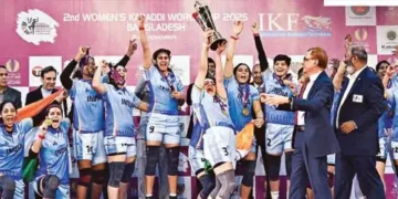 Indian women's team became Kabaddi World Champion for the second consecutive time