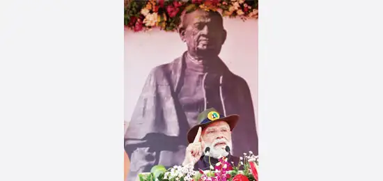 Patel wanted entire Kashmir but Nehru did not allow it: Modi