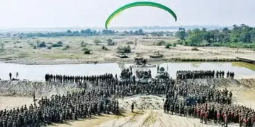 Indian Army's exercise 'Ram Prahar' in Haridwar