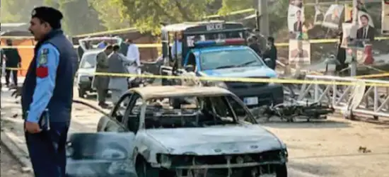 Suicide attack in Pakistan