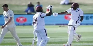 Greaves' unbeaten 202 help West Indies clinch draw in Christchurch