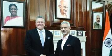 Jaishankar holds talks with EU Commissioner Sefcovic