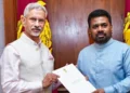 Jaishankar meets Lankan Prez Dissanayake