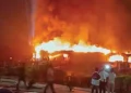 Tourists among 25 killed in massive fire at Goa club