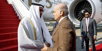 UAE President, Sharif hold talks