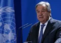 UN chief Guterres condemns drone attacks on peacekeeping base in Sudan