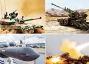 3 Indian arms manufacturers in the list of top 100 arms manufacturers, HAL at 44th place