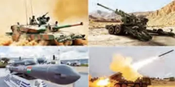 3 Indian arms manufacturers in the list of top 100 arms manufacturers, HAL at 44th place