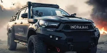 'Indrajaal Ranger': This anti-drone patrol vehicle is the scourge of enemy drones.