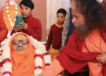 Senior Mahamandaleshwar Swami Asanganand Saraswati Brahmalin of Parmarth Niketan