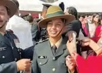 Sai Jadhav becomes the first woman lieutenant of the Territorial Army
