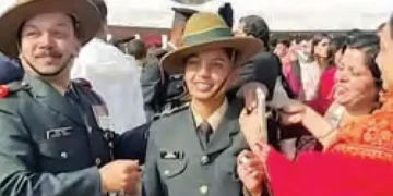 Sai Jadhav becomes the first woman lieutenant of the Territorial Army