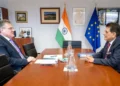 Goyal holds talks in Brussels on key issues in India-EU free trade pact