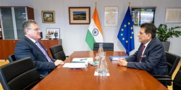 Goyal holds talks in Brussels on key issues in India-EU free trade pact