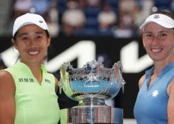 Mertens- Zhang win Aus Open women's doubles title