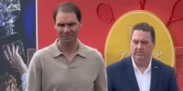 Nadal arrives in Melbourne to take part in Night of Legends event