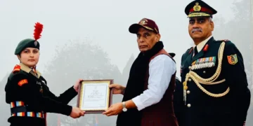 Rajnath Singh praises NCC cadets’ efforts