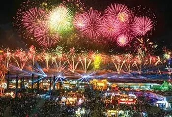 UAE rings in New Year with large-scale fireworks