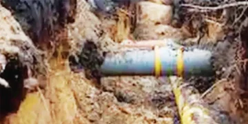 The stalled work of the Rs 156 crore Amrit Sewer Project in Faridabad has resumed.