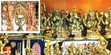 Even foreigners are crazy about the brass and copper artefacts of Kashi.