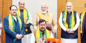 PM Modi said on the coronation of the new president, I am a worker, Nitin is my boss.