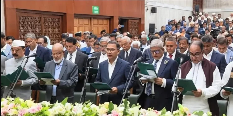 Bangladesh Parliament oath ceremony
