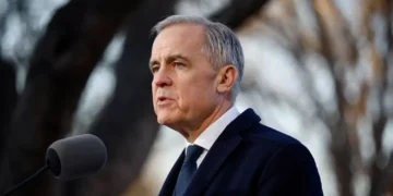 Canadian PM Carney arrives on official visit