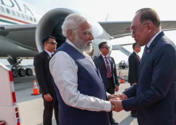 Deeply touched by warm welcome extended by Anwar PM Modi