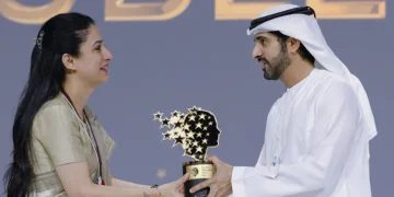 Indian teacher wins Global