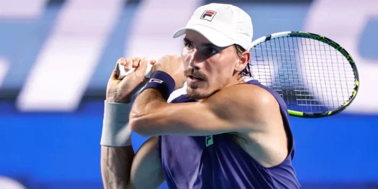 Kypson upsets two-time champ De Minaur