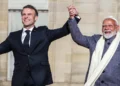 PM Modi extends warm welcome to French Prez Macron