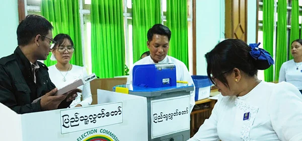 Pro-military party wins